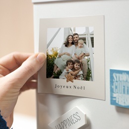 Magnet photo personnalisé Saveurs d’Hiver gratuit