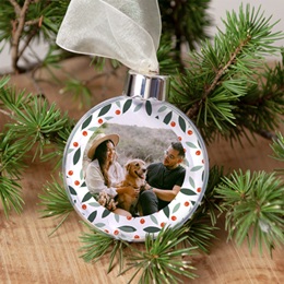 Boule de Noël personnalisée Éclats d’Amour gratuit
