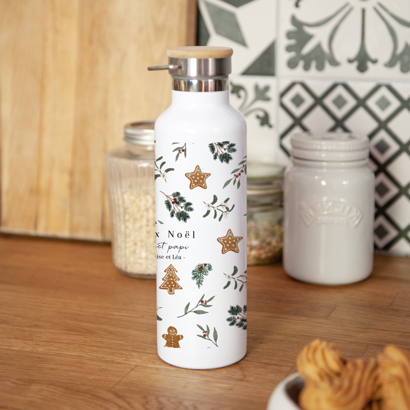 Gourde personnalisée Saveurs d’Hiver