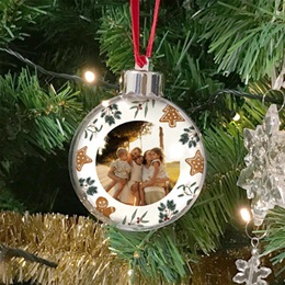 Boule de No&euml;l personnalis&eacute;e Saveurs d&rsquo;Hiver