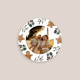 Boule de Noël personnalisée Saveurs d’Hiver pas cher