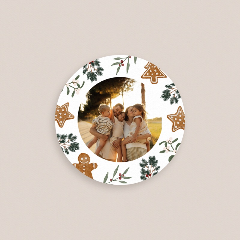 Boule de Noël personnalisée Saveurs d’Hiver pas cher