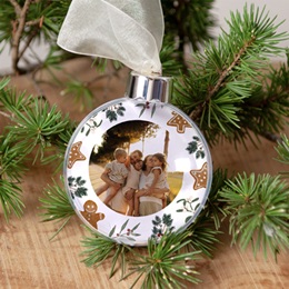 Boule de Noël personnalisée Saveurs d’Hiver gratuit