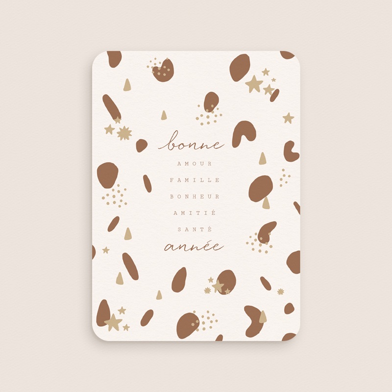 Carte de vœux personnalisée Pure Harmonie gratuit