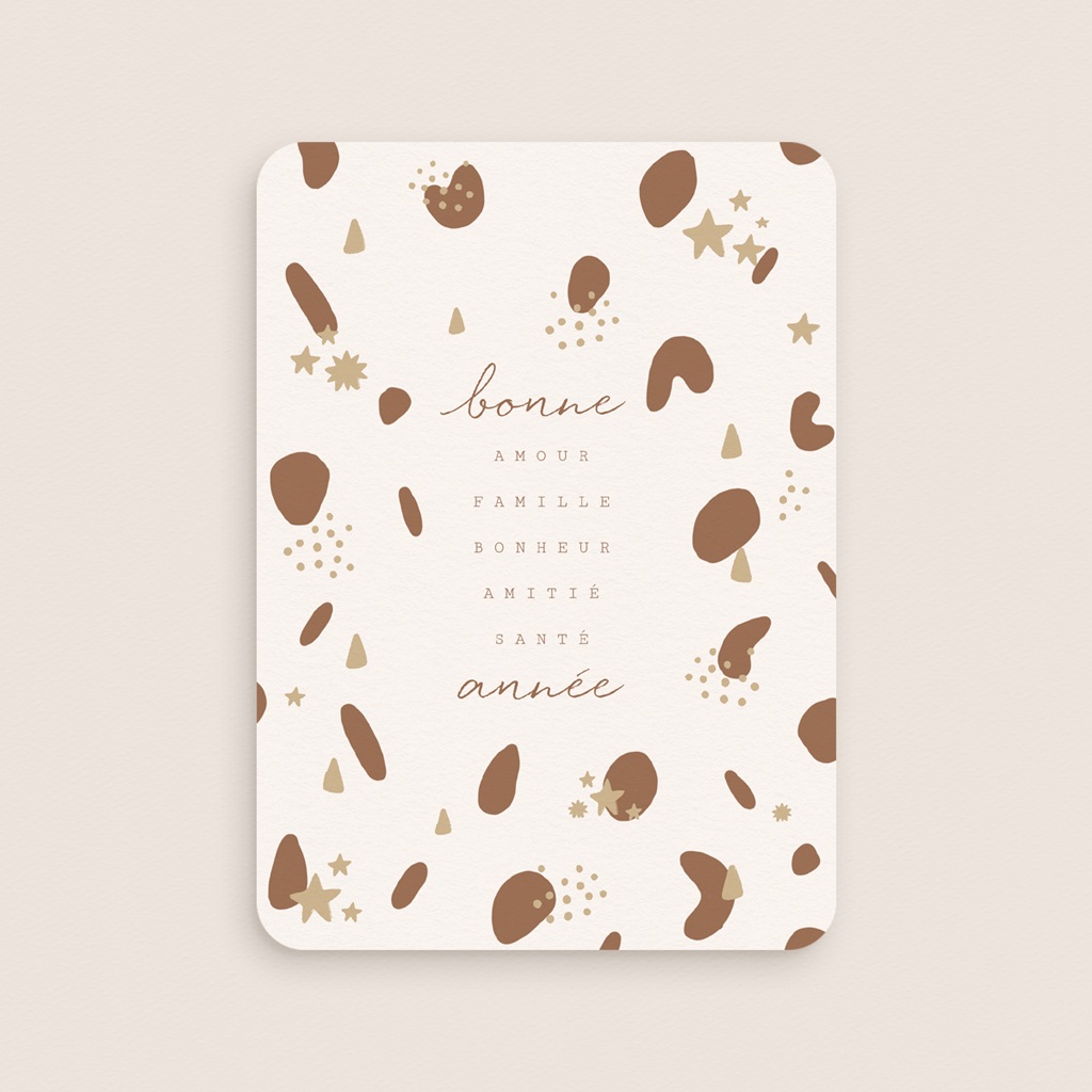 Carte de vœux personnalisée Pure Harmonie gratuit