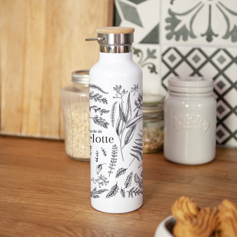 Gourde personnalisée L’Essence Botanique gratuit