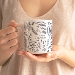 Mug personnalisé L’Essence Botanique gratuit