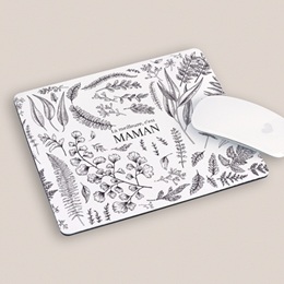 Tapis de souris personnalisé L’Essence Botanique pas cher