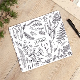 Tapis de souris personnalisé L’Essence Botanique gratuit