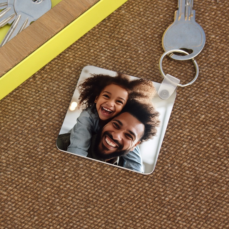 Porte-clés personnalisé Papa & Moi gratuit