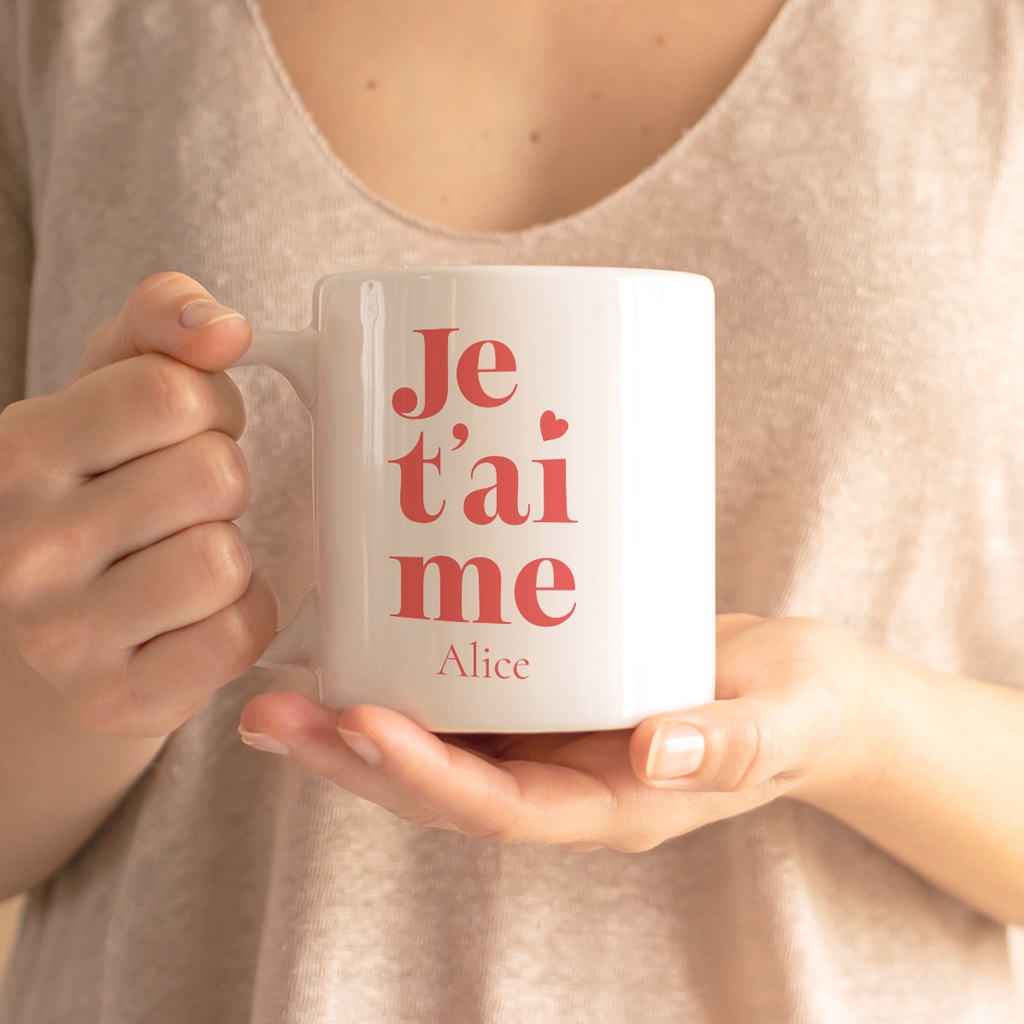 Mug personnalisé L’Amour au Fil du Temps gratuit