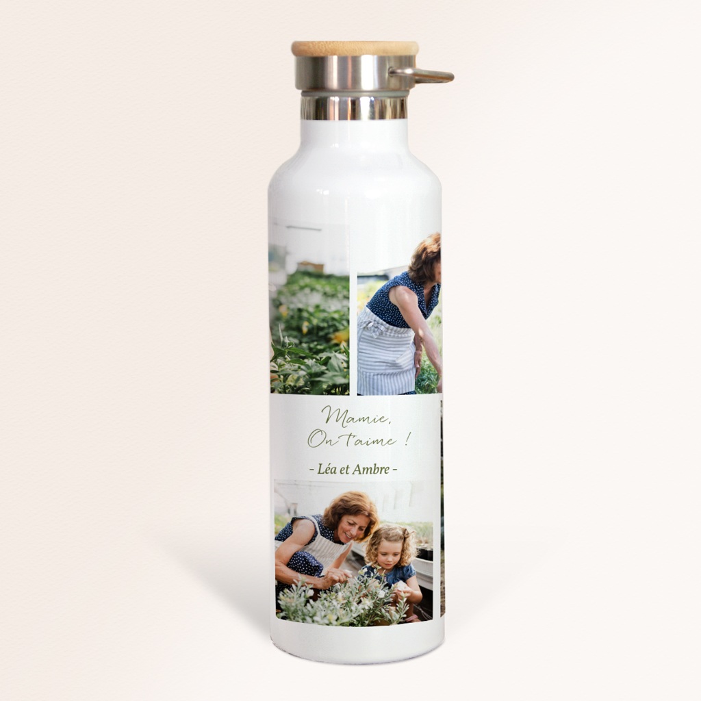 Gourde personnalisée Mamie d’Amour