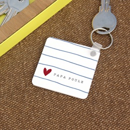 Porte-clés personnalisé Papa cool gratuit