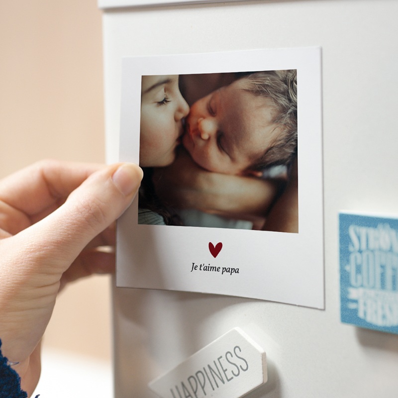Magnet photo personnalisé Papa Cool gratuit