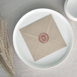 Etiquette enveloppes mariage L’Écrin de Nos Vœux