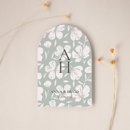 Faire-part de mariage Sauge en Fleurs gratuit