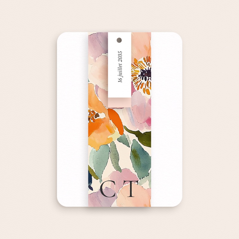Faire-part de mariage Pastel Bloom gratuit