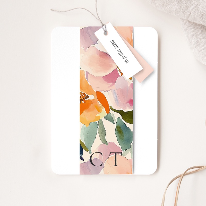 Faire-part de mariage Pastel Bloom