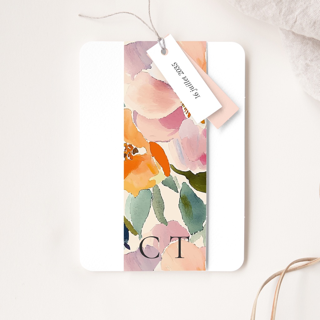 Faire-part de mariage Pastel Bloom