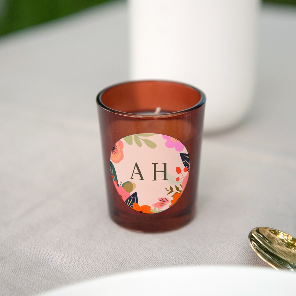 Etiquette enveloppes mariage Blooming Love gratuit