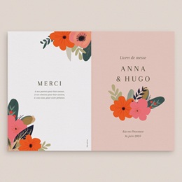 Livret de messe mariage Blooming Love gratuit