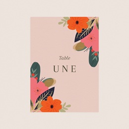 Marque table mariage Blooming Love pas cher