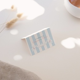 Marque-place mariage Douce romance