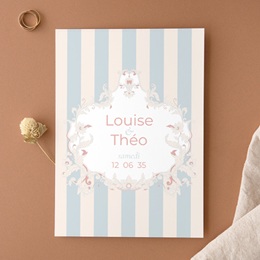 Faire-part de mariage Douce romance