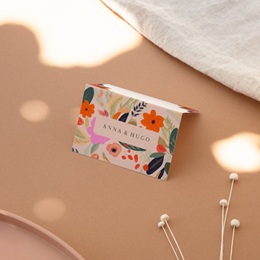 Marque-place mariage Blooming Love