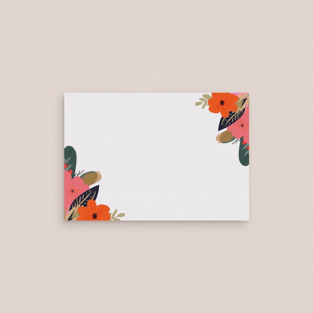 Marque-place mariage Blooming Love gratuit