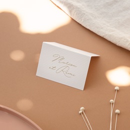 Marque-place mariage Éclat de Oui