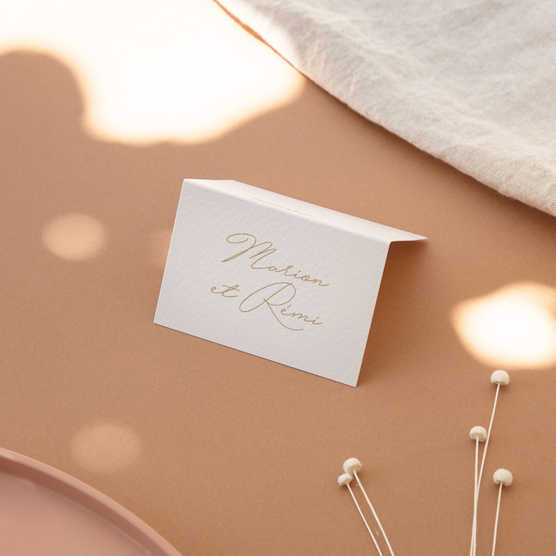 Marque-place mariage Éclat de Oui