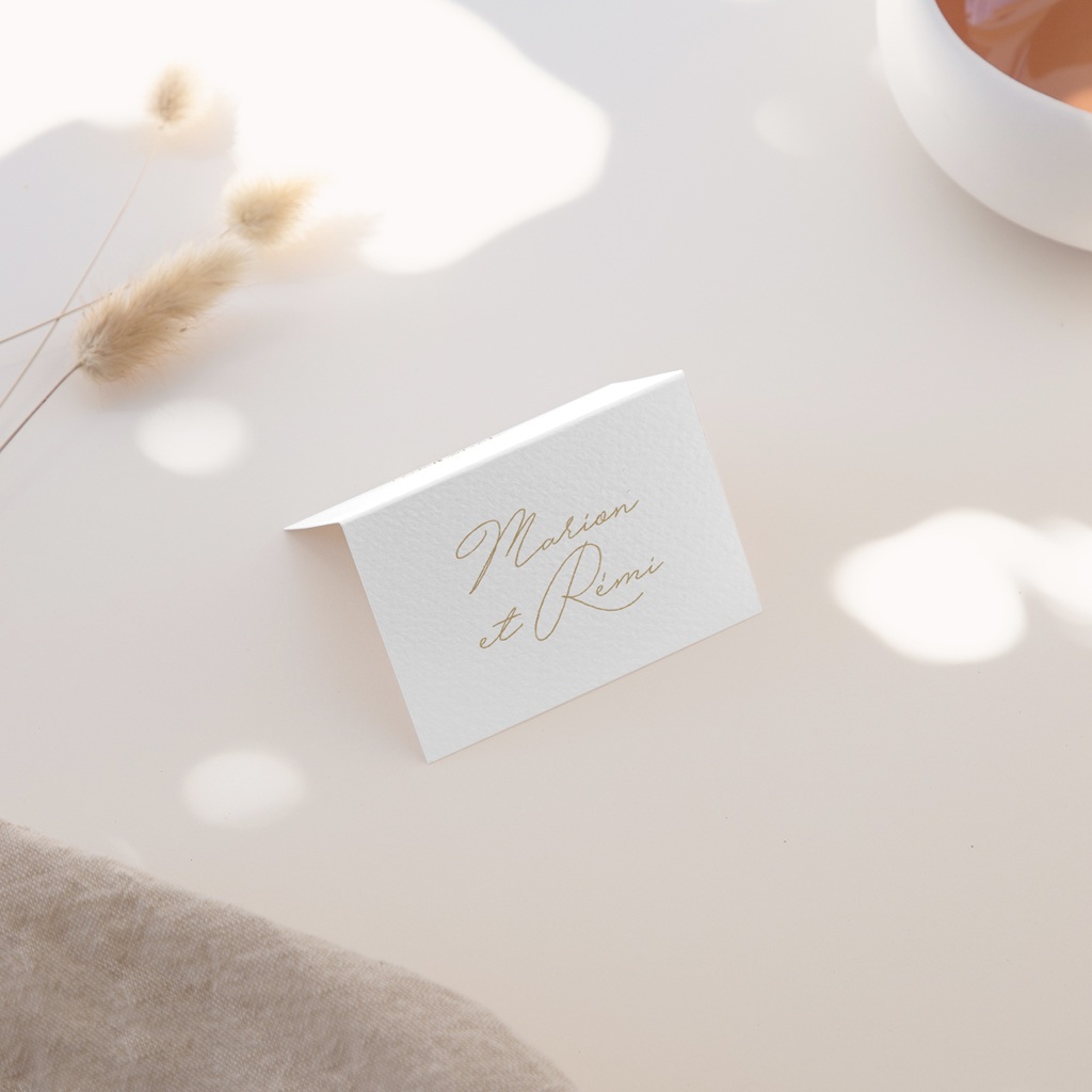 Marque-place mariage Éclat de Oui