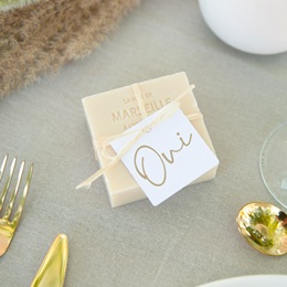 Etiquettes cadeaux mariage Éclat de Oui