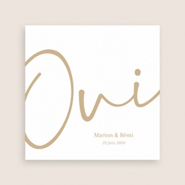 Faire-part de mariage Éclat de Oui gratuit