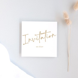 Carte d'invitation mariage Éclat de Oui