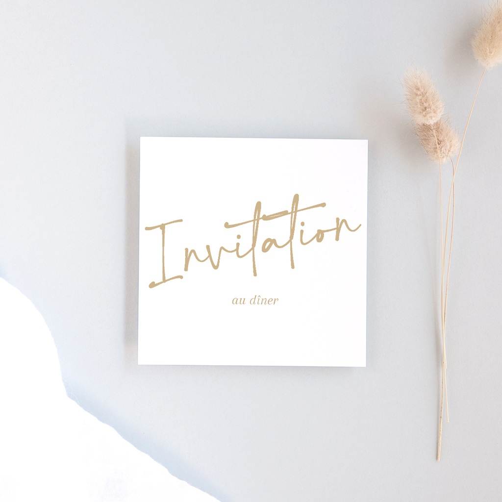 Carte d'invitation mariage Éclat de Oui