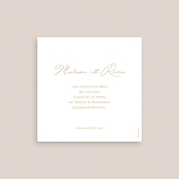 Carte d'invitation mariage Éclat de Oui pas cher