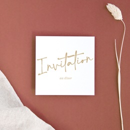 Carte d'invitation mariage Éclat de Oui