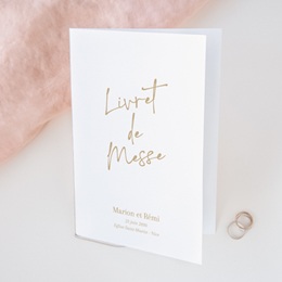 Livret de messe mariage Éclat de Oui