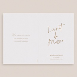 Livret de messe mariage Éclat de Oui gratuit