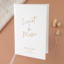 Livret de messe mariage Éclat de Oui