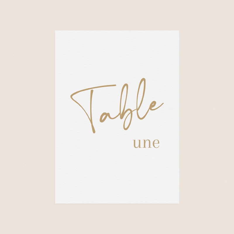 Marque table mariage Éclat de Oui pas cher