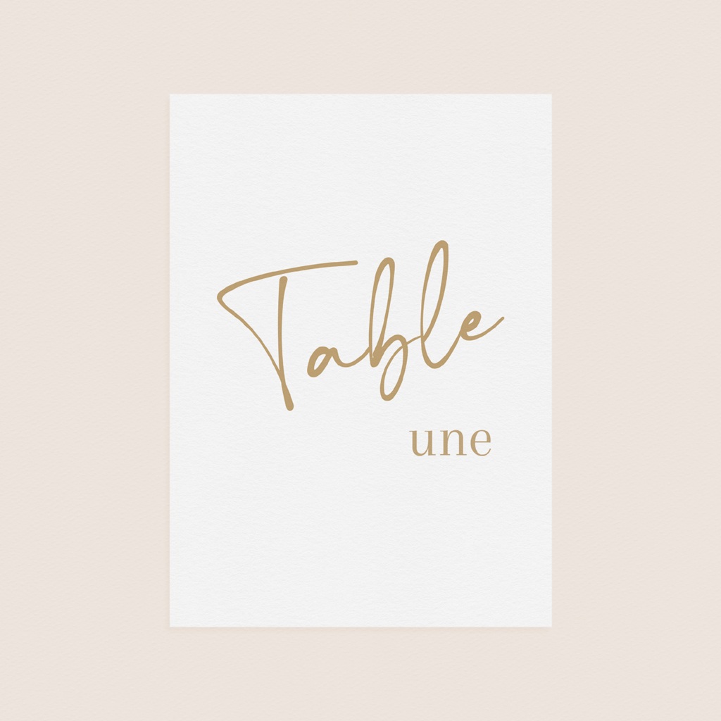 Marque table mariage Éclat de Oui pas cher