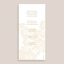 Menu mariage Golden Garden pas cher