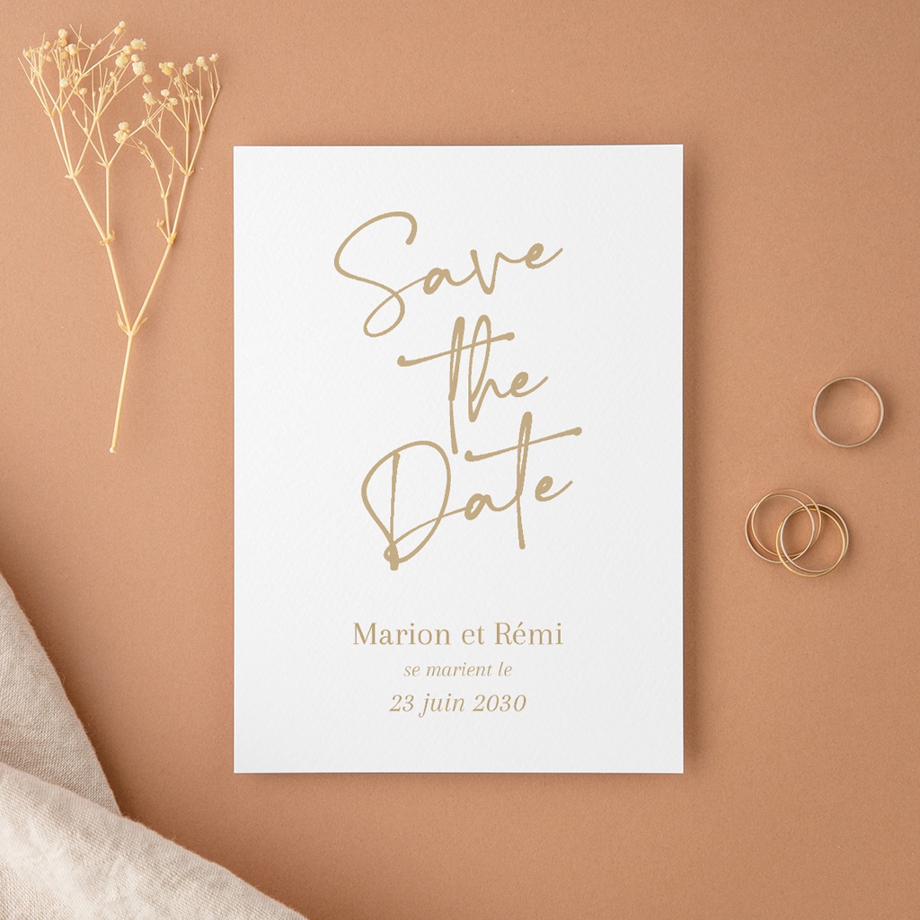 Save-the-date mariage Éclat de Oui