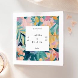 Faire-part de mariage L’Atelier des Fleurs