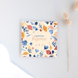 Carton réponse mariage Watercolor Romance