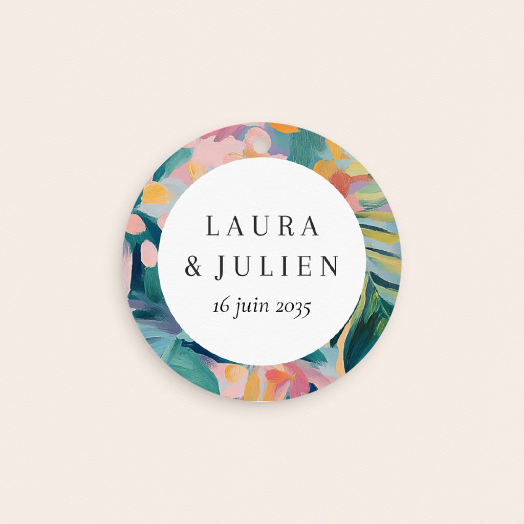 Etiquettes cadeaux mariage L’Atelier des Fleurs pas cher