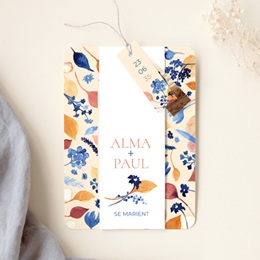 Faire-part de mariage Watercolor Romance